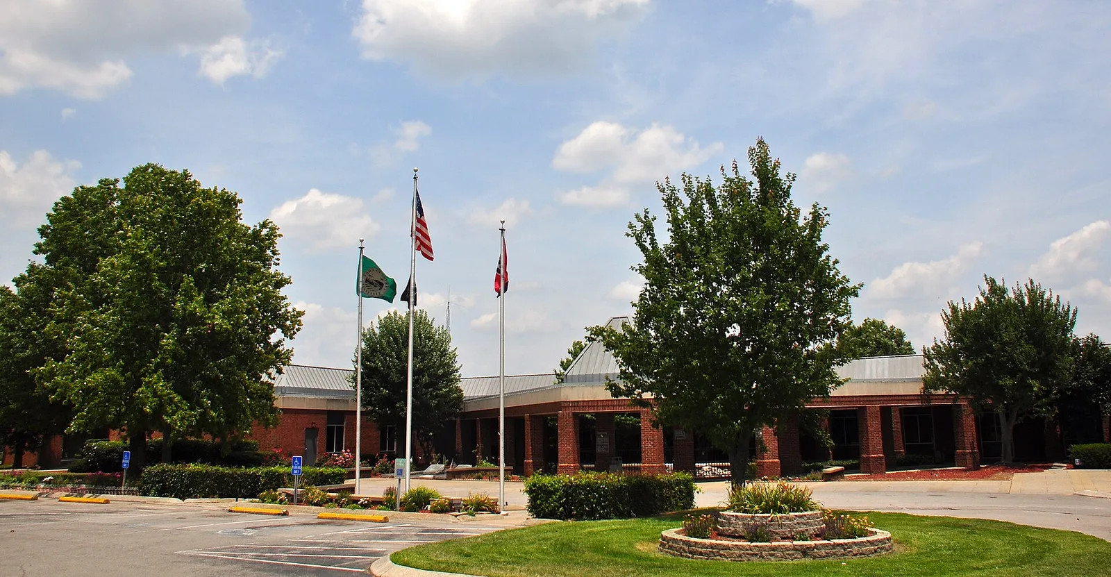 Vista de Smyrna, Tennessee: Smyrna town hall