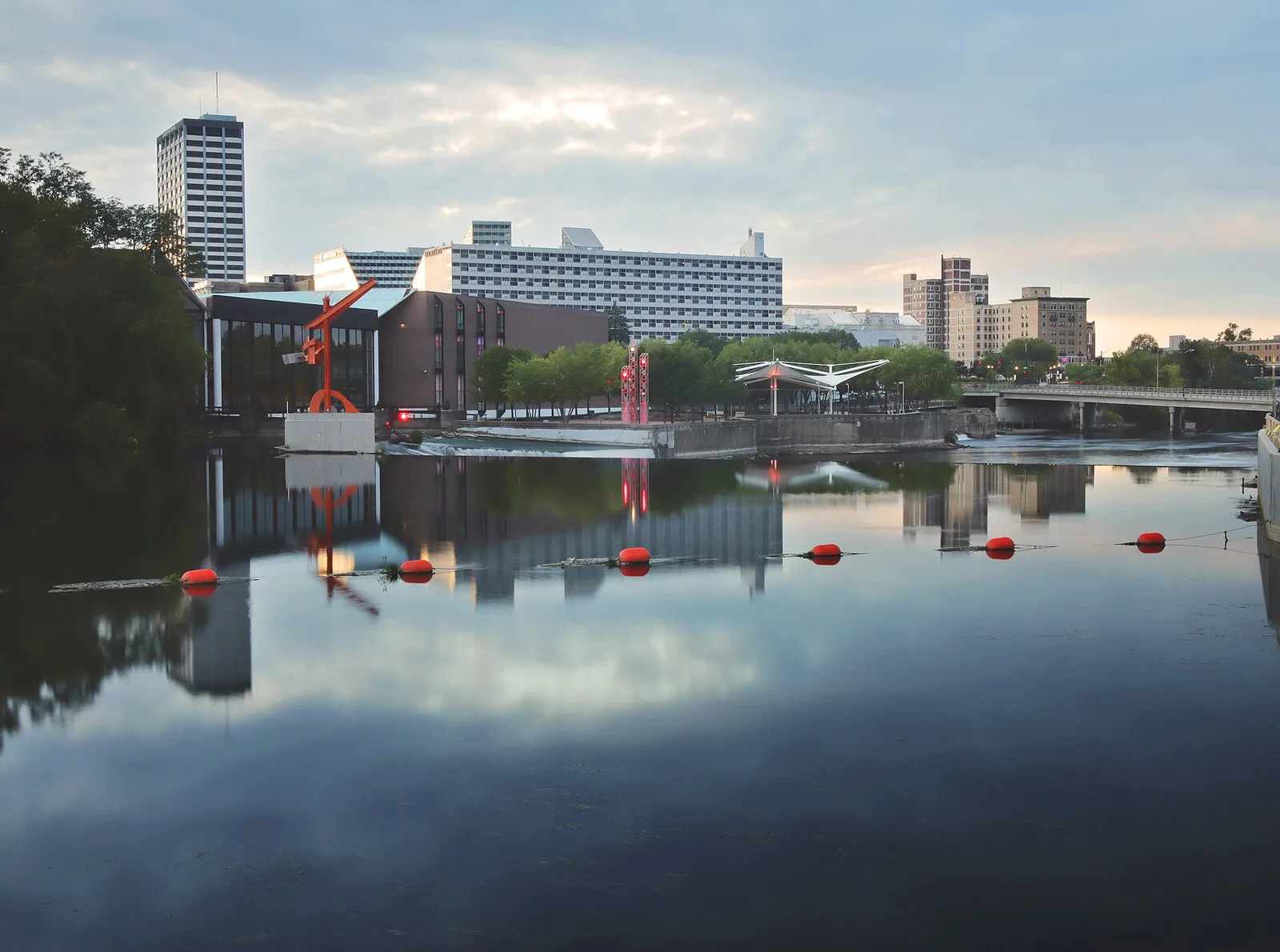 Vista de South Bend, Indiana: Downtown South Bend