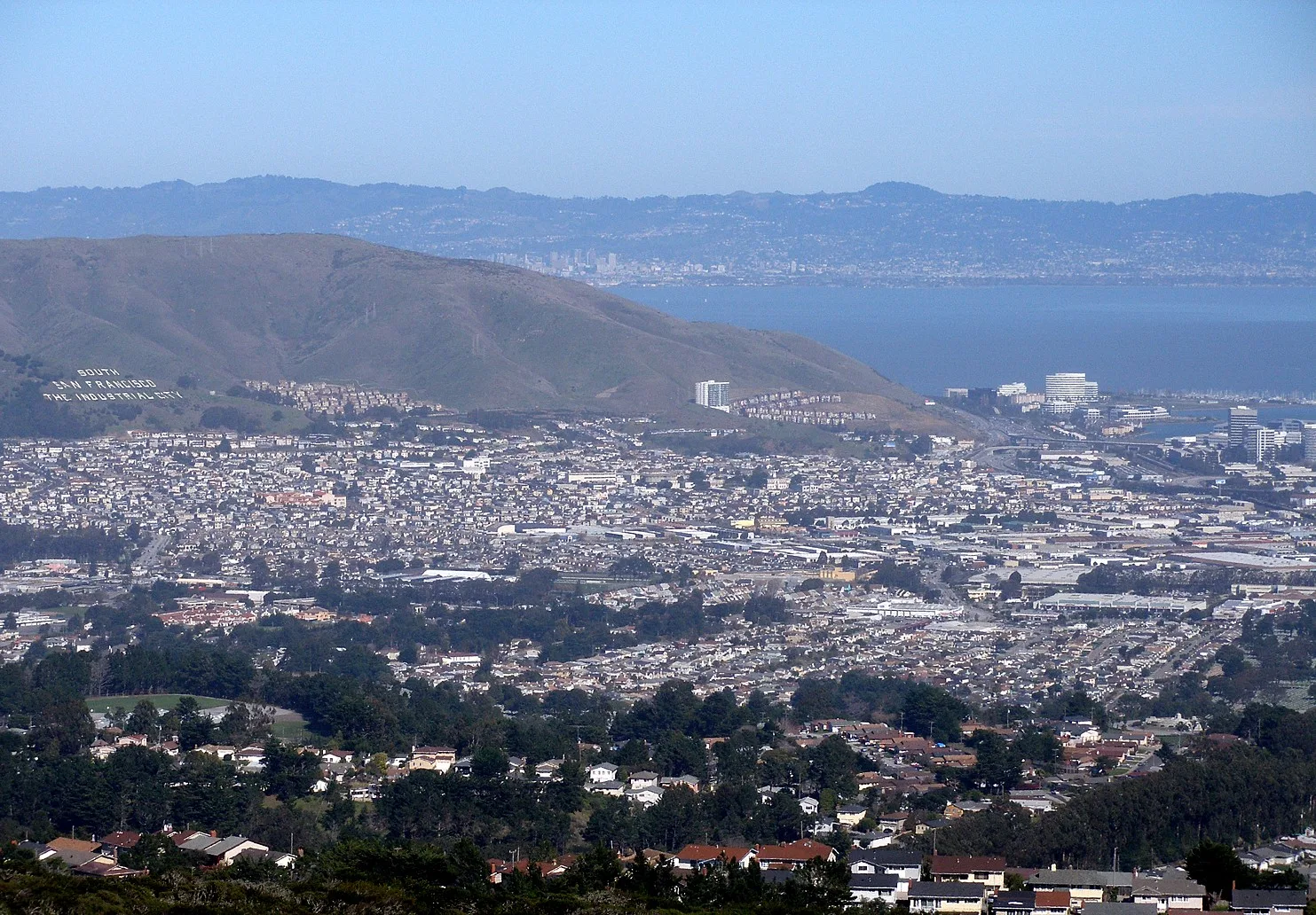 South San Francisco, California 当地景观:Southsanfrancisco