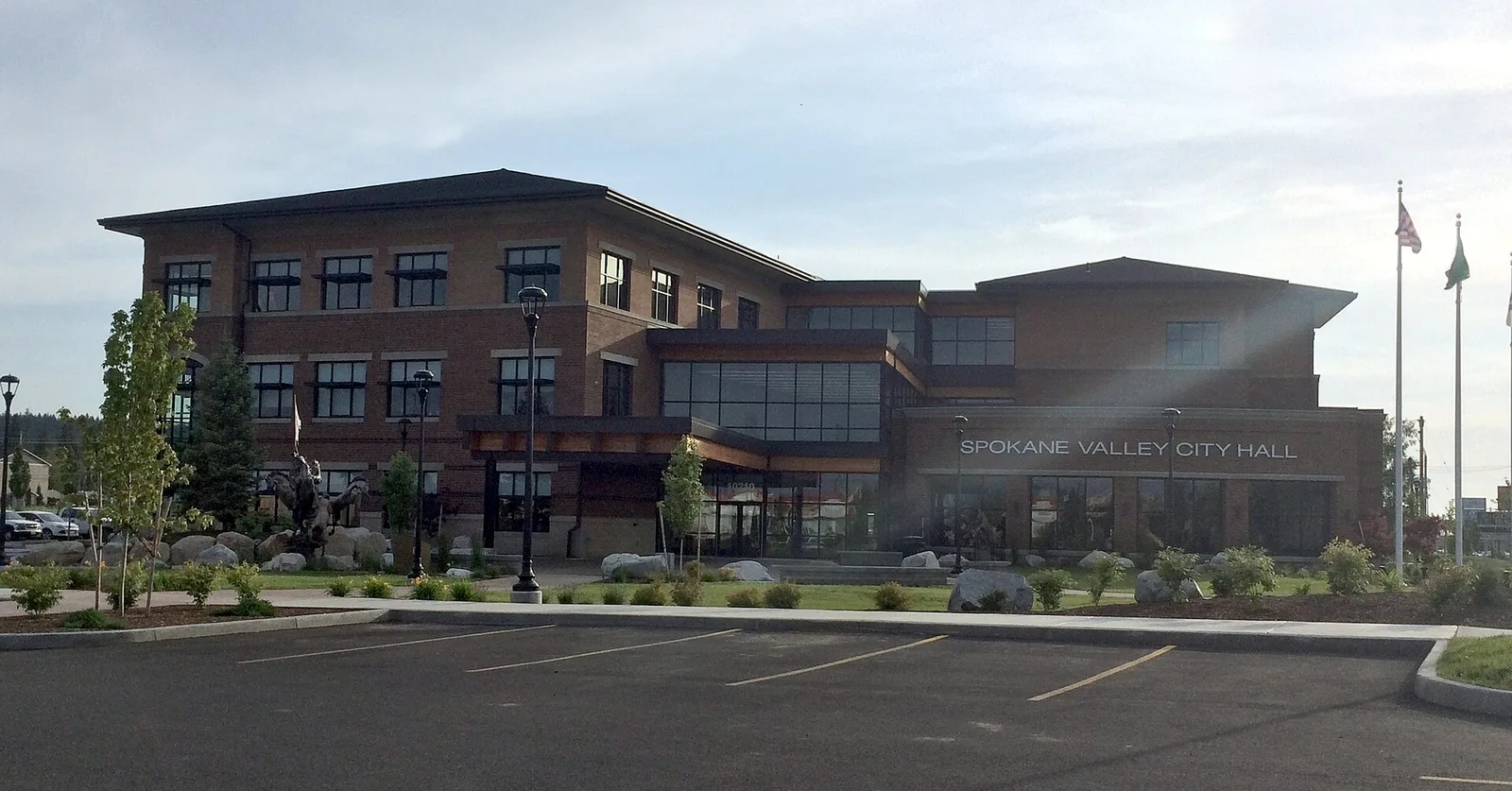 Vista de Spokane Valley, Washington: Spokane Valley City Hall