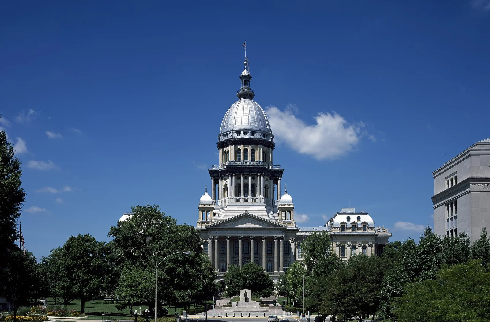 Vista de Springfield, Illinois: Illinois State Capitol, Springfield, IL