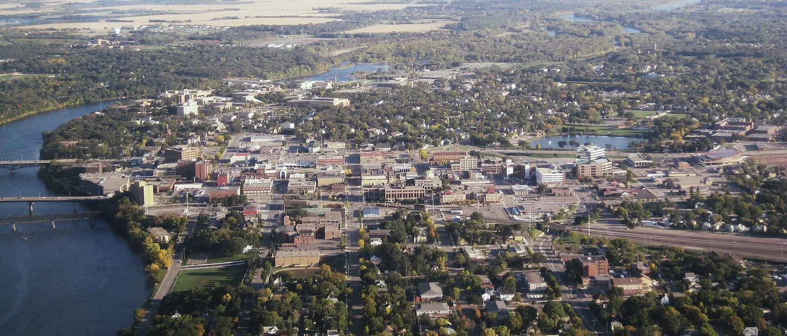 Vista de St. Cloud, Minnesota: Stcloudaerial