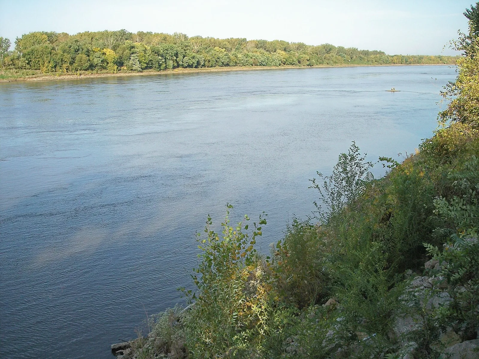 Vista de St. Joseph, Missouri: St Joseph Missouri River