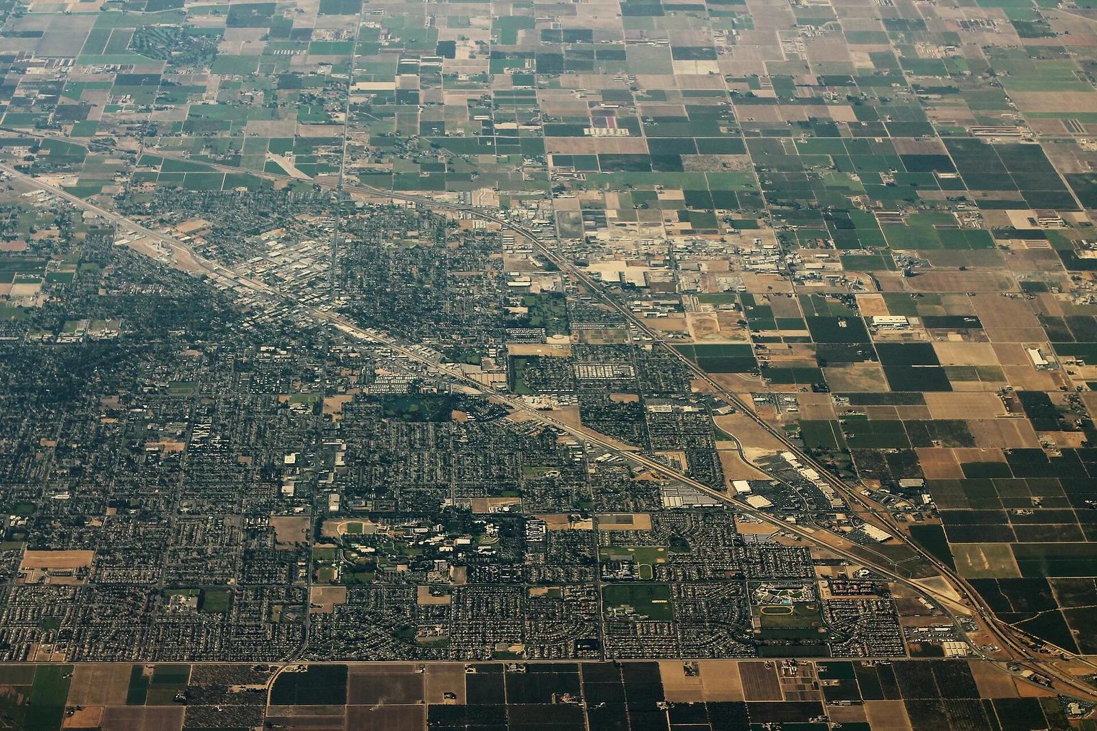 Turlock, California: Turlock California Aerial (49810667923)