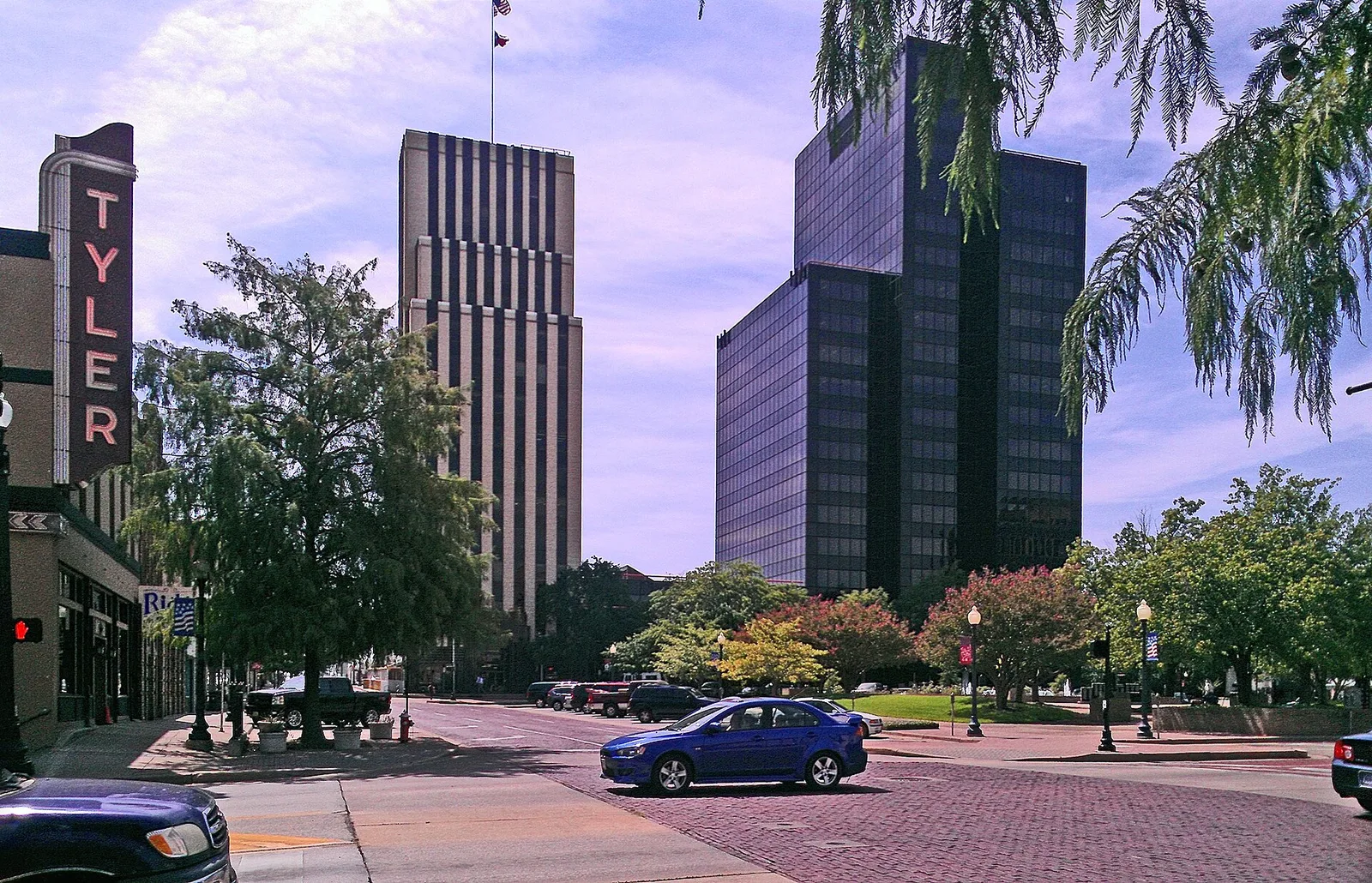 Tyler, Texas 当地景观:Tyler Texas Skyline 2012