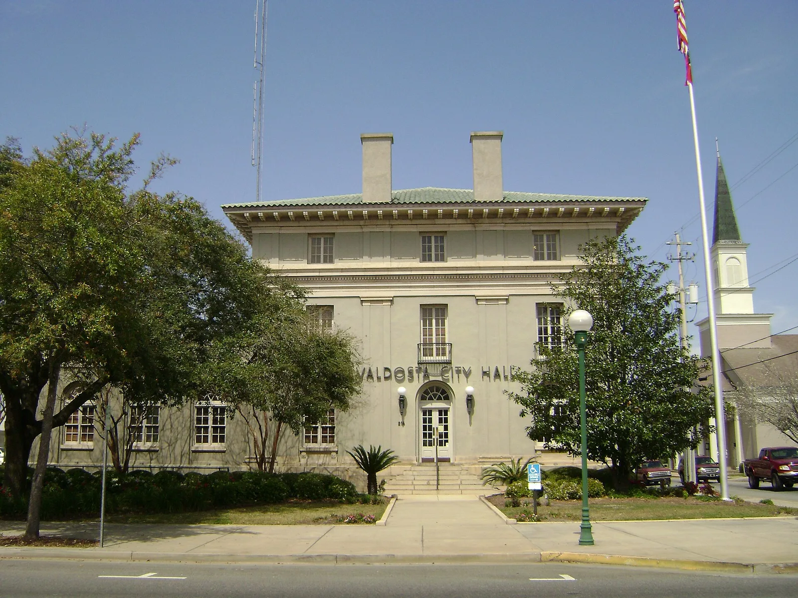 Valdosta, Georgia 当地景观:ValdostaCityHall