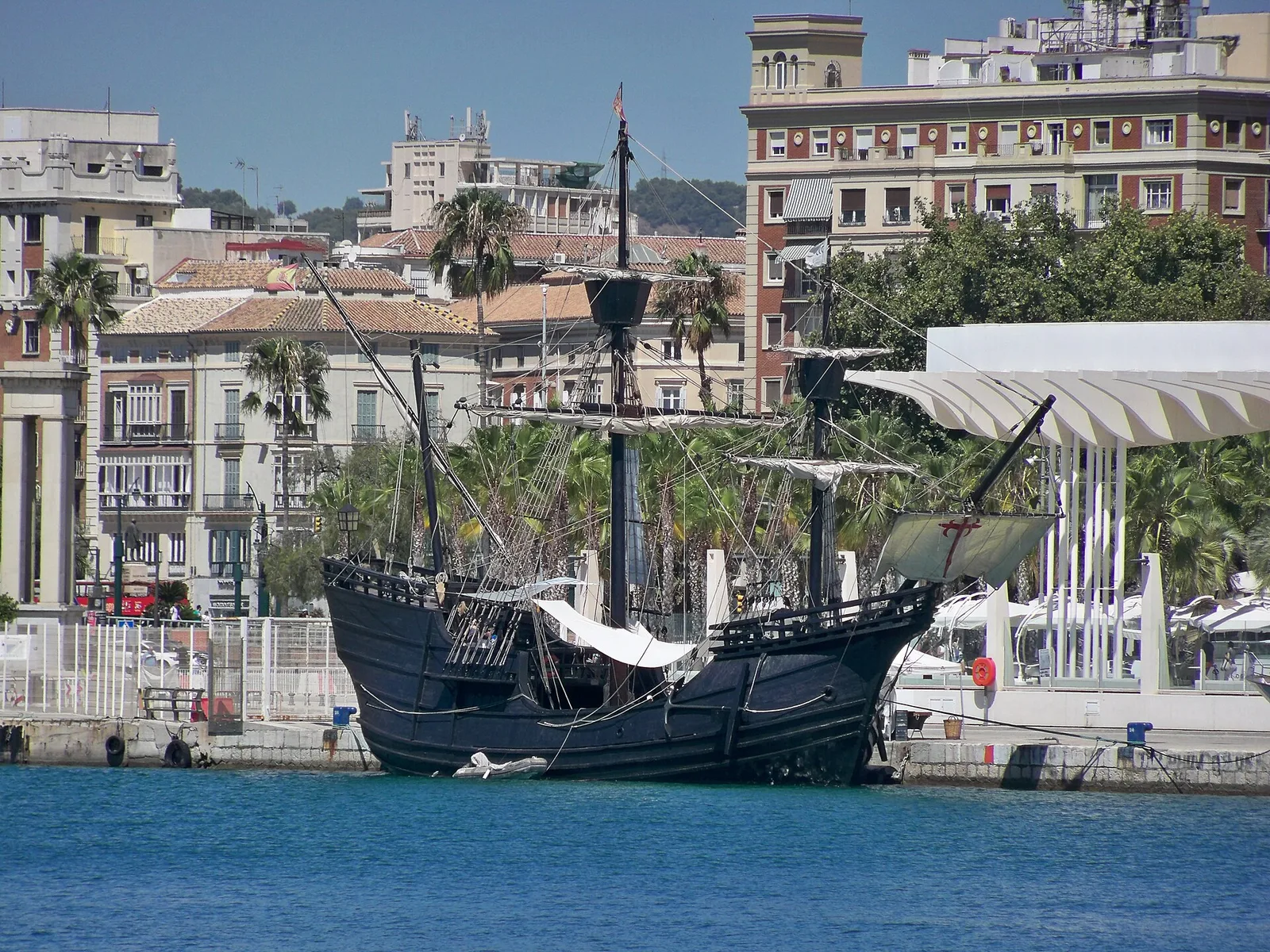 Victoria, Texas 当地景观:Nao Victoria in Malaga Port 2021 01