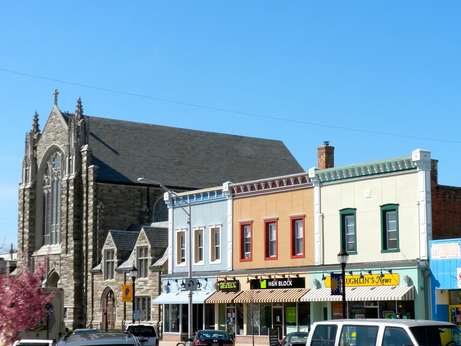 Vista de Vineland, New Jersey: Vineland Downtown