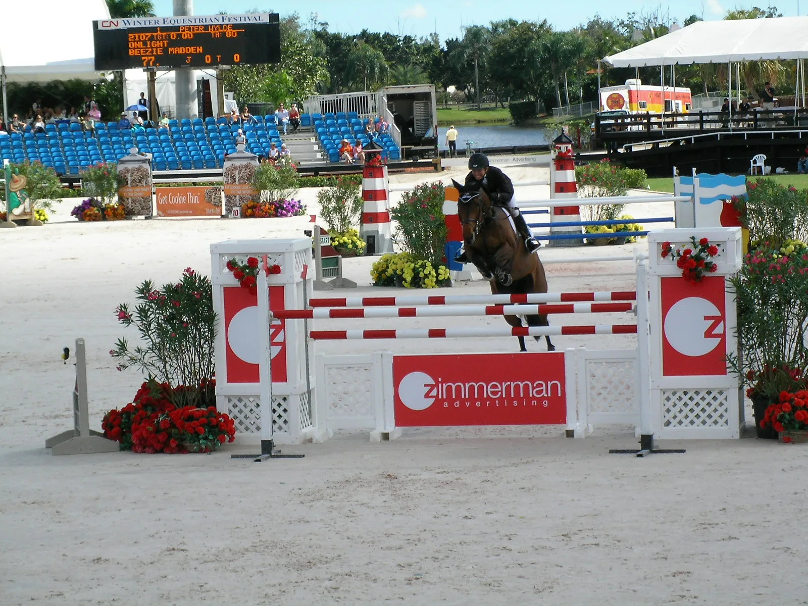 Wellington, Florida 当地景观:Beezie Madden Onlight WEF 2008