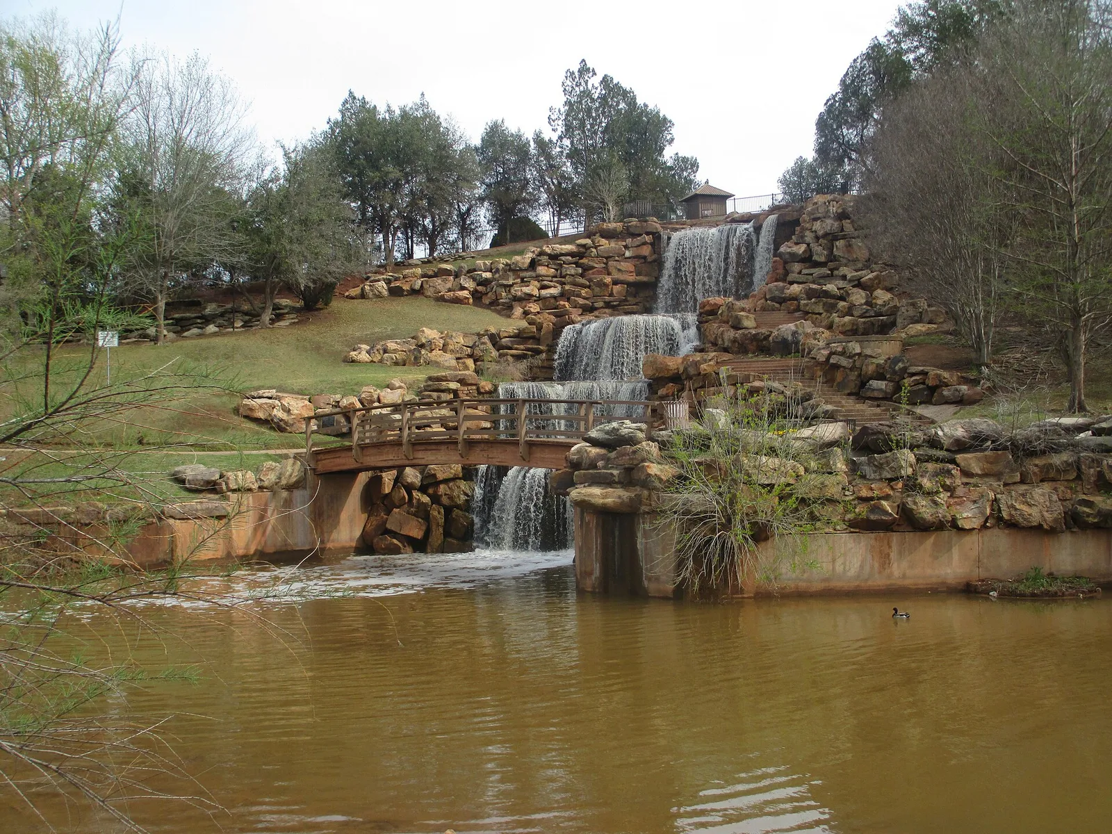 Wichita Falls, Texas: Revised photo of "The Falls" at Wichita Falls, TX IMG 6918