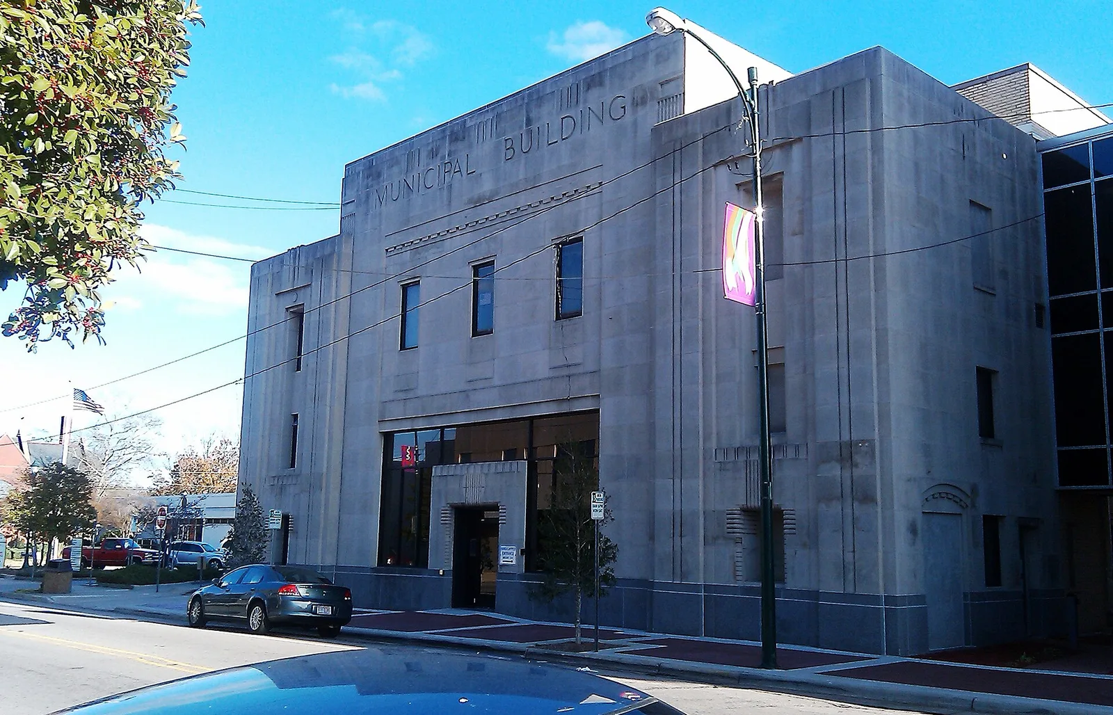 Vista de Wilson, North Carolina: Wilson City Hall