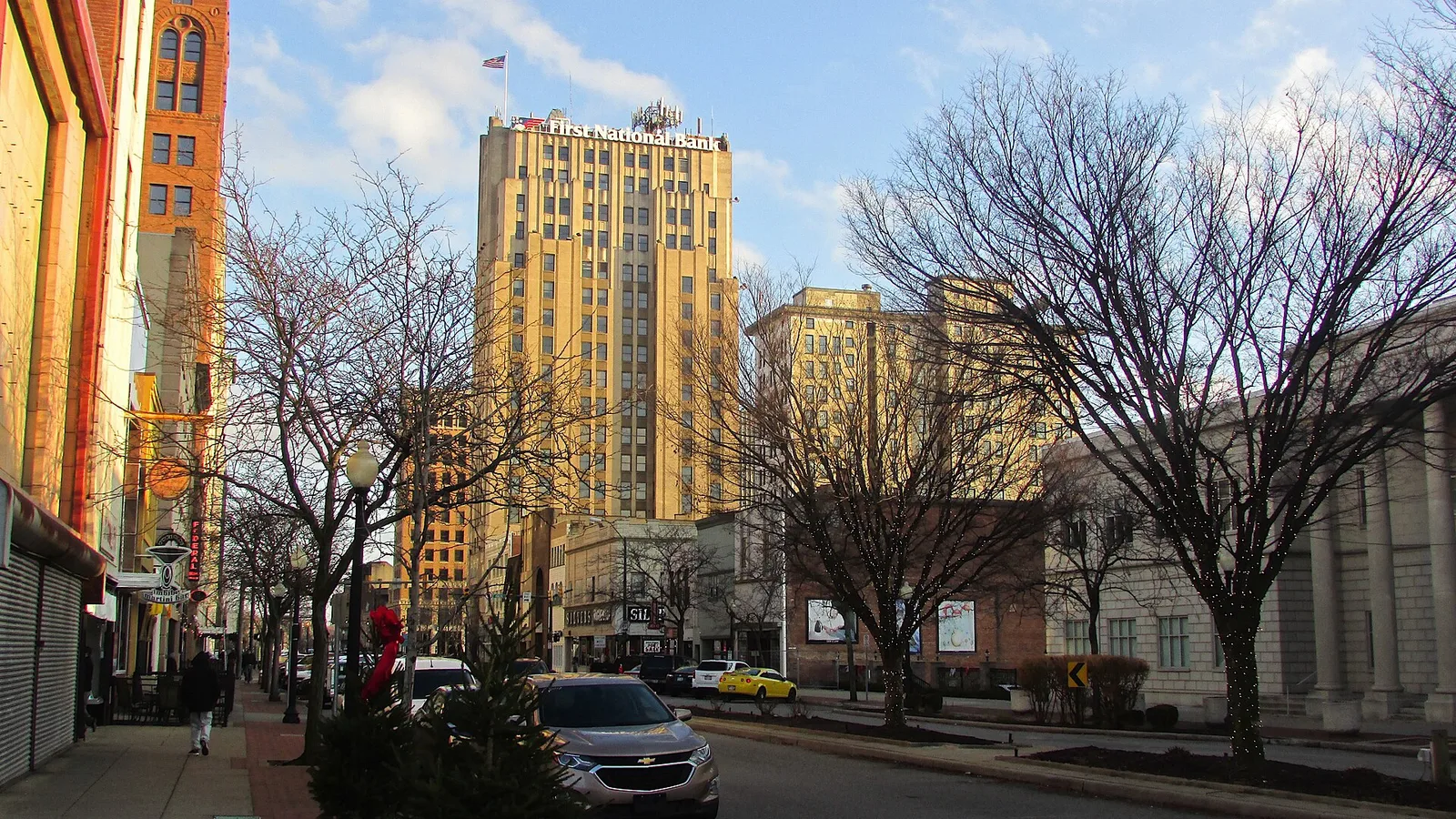 Youngstown, Ohio 当地景观:Downtown Youngstown W. Federal